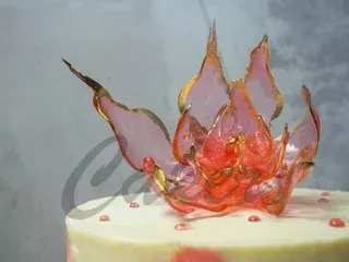 Isomalt Drops Zlatý - GOLD  150g ( do mikrovlnky)