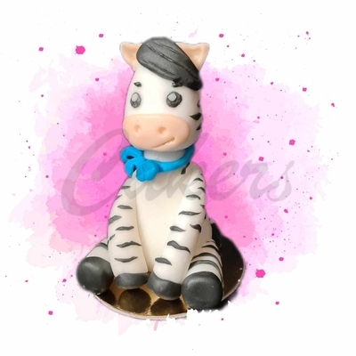 Fondánová figurka Zebra