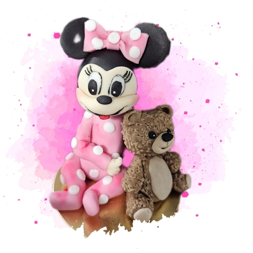 Fondánová figurka Minnie