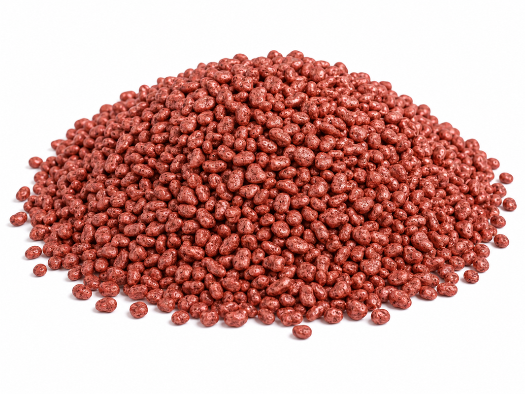 Cukrové krystalky s čokoládou ČERVENÉ METALICKÉ  50g