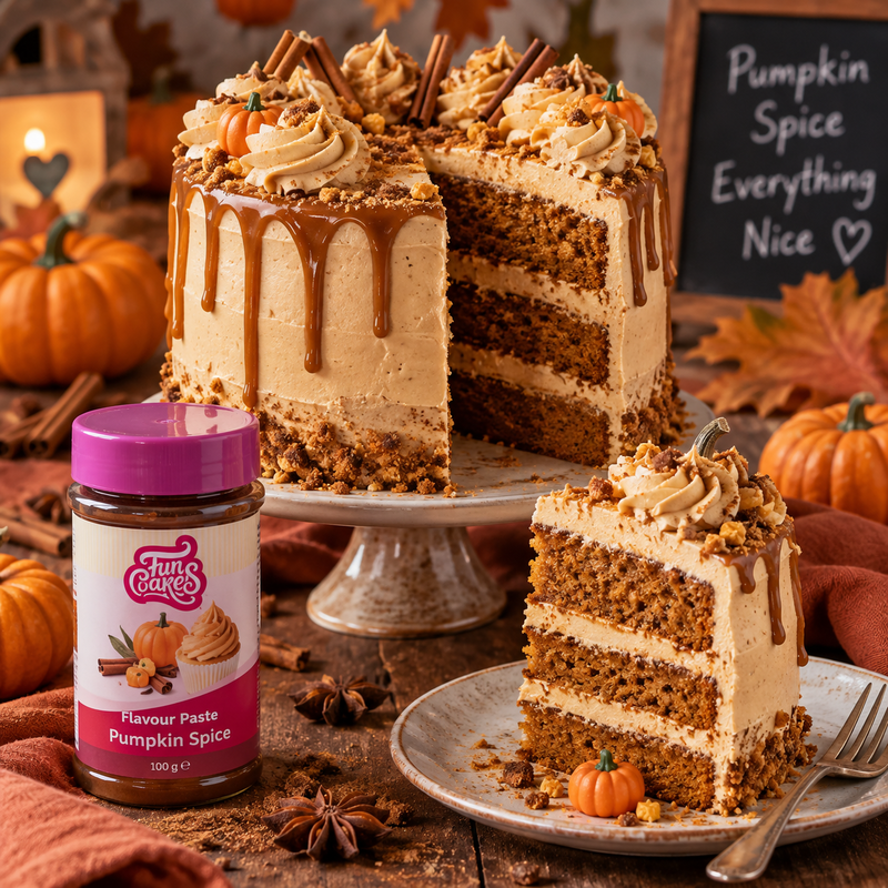 FunCakes pasta s příchutí dýňového koření 100g