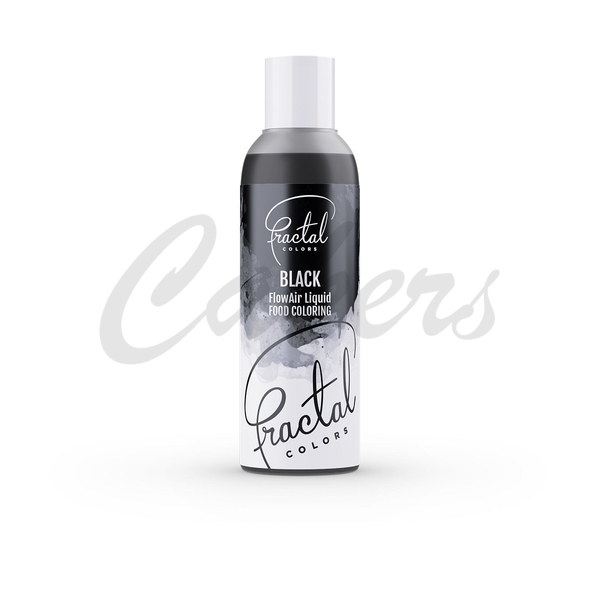 Airbrush barva tekutá Fractal - Black (100 ml) 