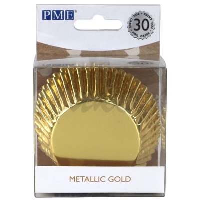 PME košíčky zlaté  (30ks)