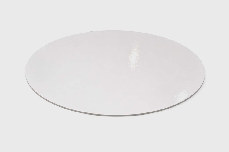 Papírový tác tenký pod dort bílý 24 cm, 1ks