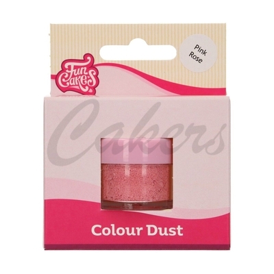 Jedlá prachová FunCakes Barva Dust Pink Rose