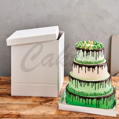 FunCakes Cake Box Bílá 52x52x70cm