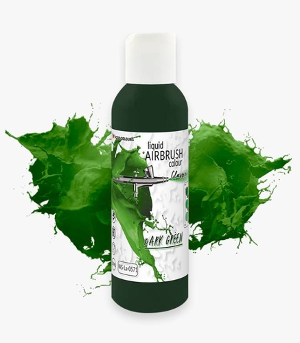 Airbrush barva tekutá Food Colours Dark Green (135 ml)