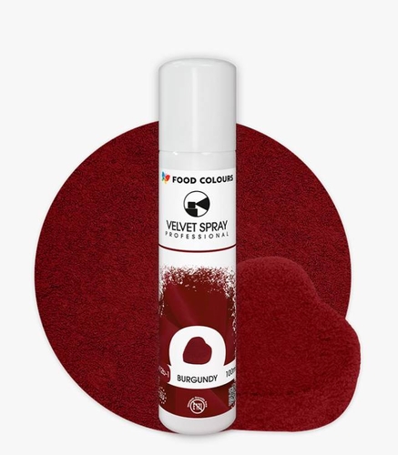 Food Colours sametový sprej Burgundy (100 ml)