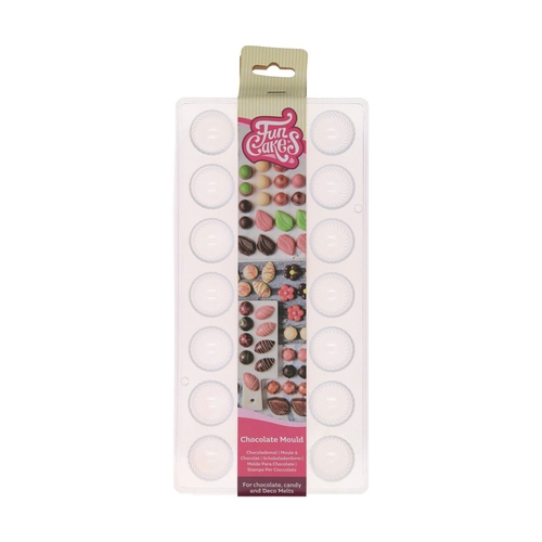 Forma na čokoládu FunCakes ve tvaru SPIRÁLOVÝ EFEKT