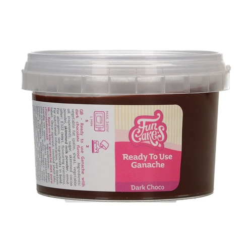 Ganache tmavá čokoláda 260g  Fun Cakes 
