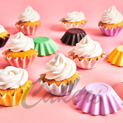 FunCakes košíčky Bloom - pastelově modrá(48ks)
