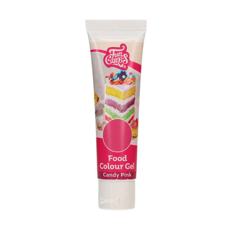 Gelová barva Funcakes  RŮŽOVÁ 30g (Candy Pink)