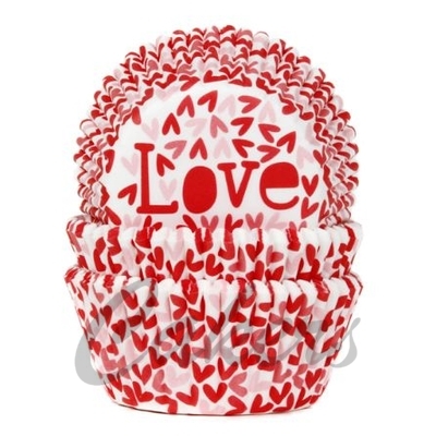 House of Marie košíčky na muffiny-  Love 50ks