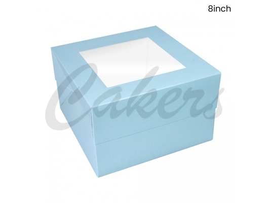 Dortová krabice modrá 20 x 20 x 13 cm