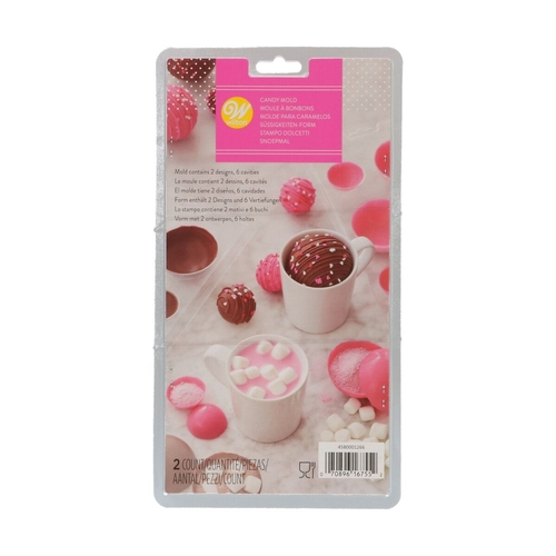 Wilton 3D forma na bonbóny Valentýn