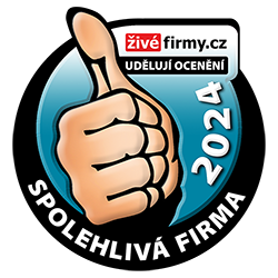 Získali jsme ocenění „Spolehlivá firma“ 2024